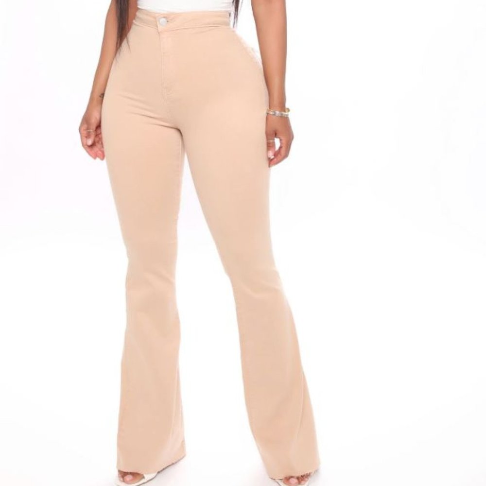 High Rise Flared Jeans